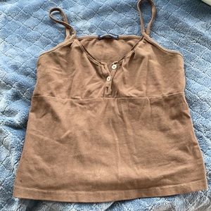 Brandy melville brown tank top